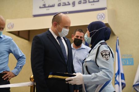 تدشين شعبة سيف في شرطة إسرائيل: لمحاربة العنف والجريمة
